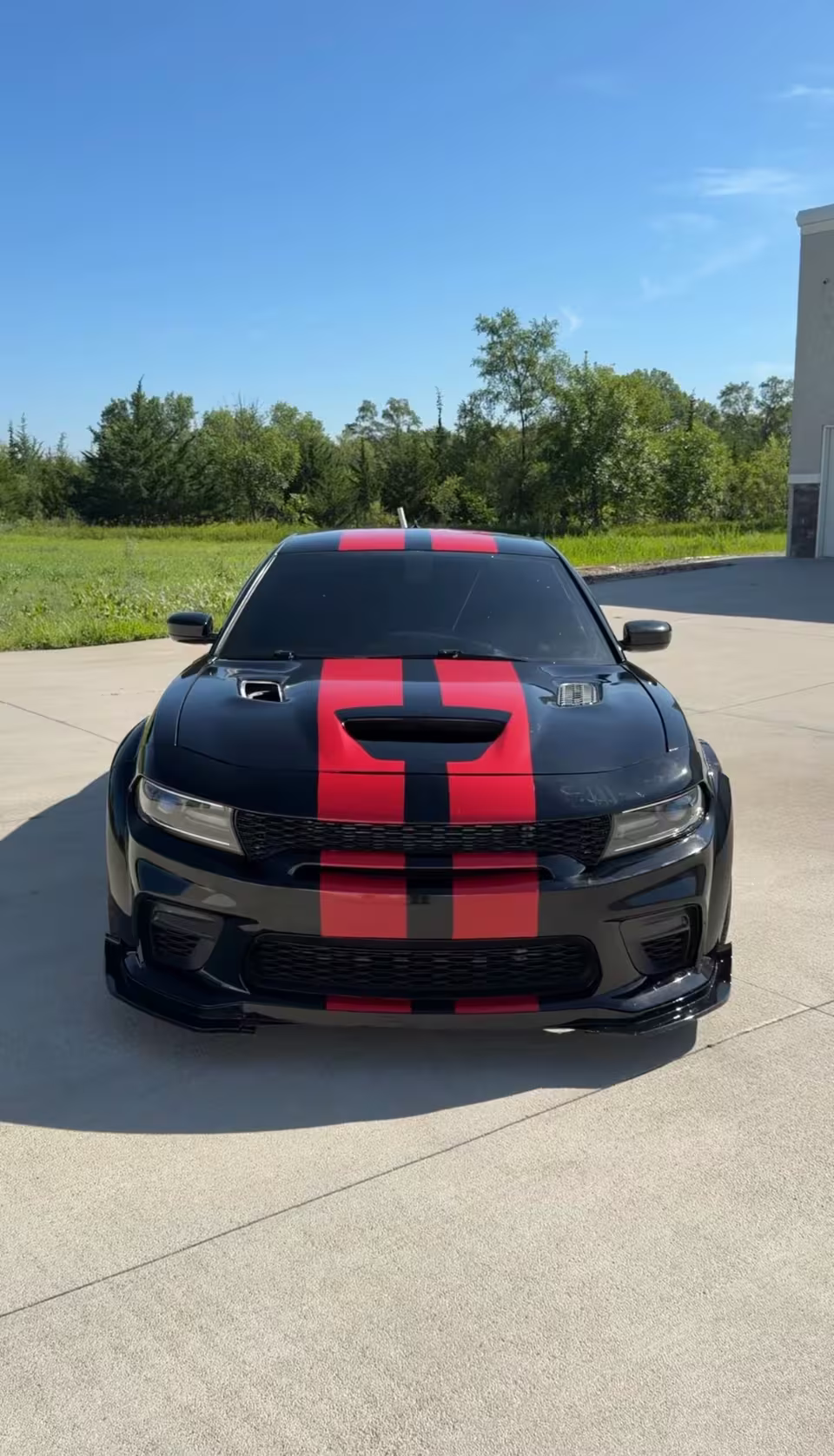 Dodge Charger after ceramic window tint